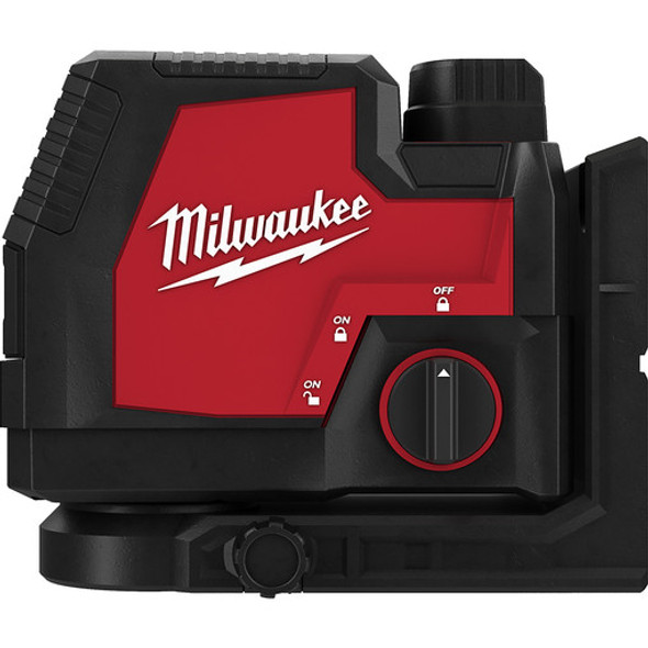 Milwaukee 3521-21 USB Rechargeable Green Cross Line Laser