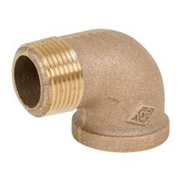 125# Bronze Lead-Free Threaded Street 90° Elbows