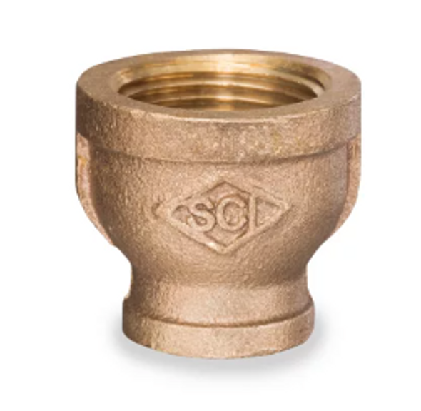 125# Bronze Lead-Free Threaded Reducing Coupling