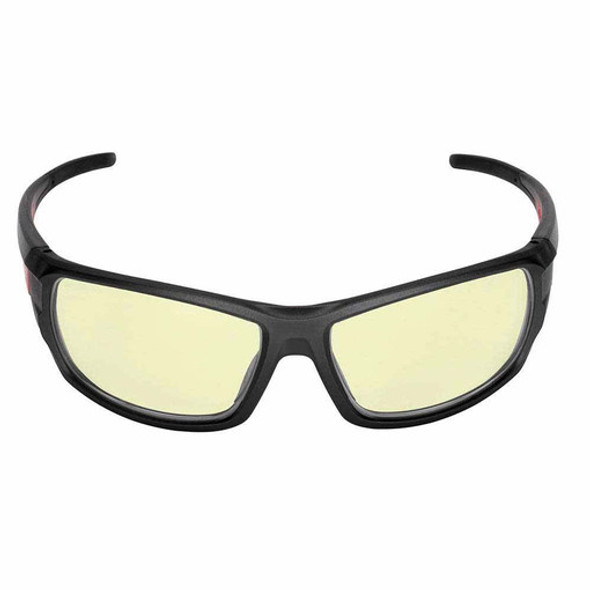 Milwaukee 48-73-2121 Performance Safety Glasses - Yellow Fog-Free Lenses (Polybag)