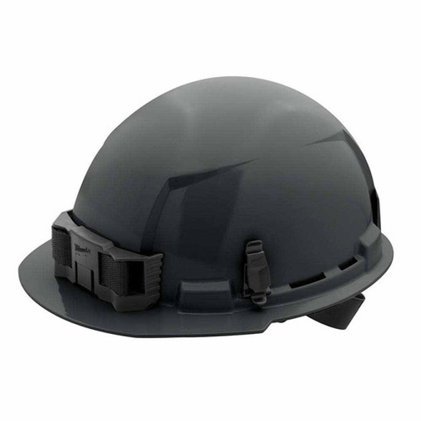 Milwaukee 48-73-1114 Gray Front Brim Hard Hat with 4PT Ratcheting Suspension  Type 1 Class E