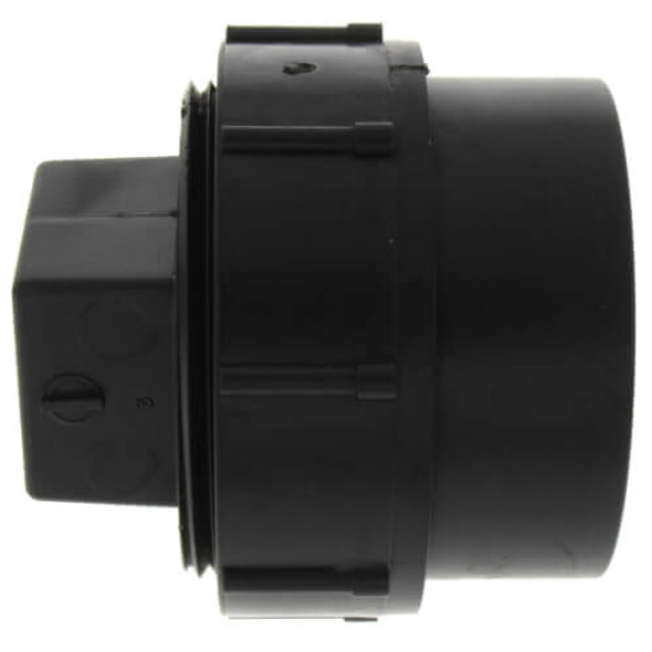 ABS DWV Cleanout Adapter W/ Plug (Spg x Cleanout W/ Plug)