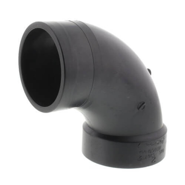 ABS DWV 90 Street Elbow (Hub x Spg)