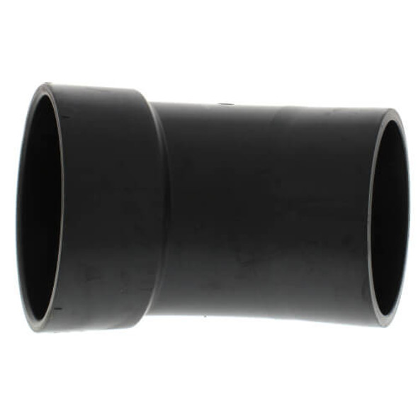 ABS DWV 45 Street Elbow (Hub x Spg)