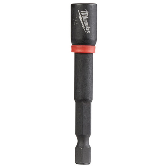 Milwaukee 49-66-0532 SHOCKWAVE 2-9/16 in. Magnetic Nut Driver 1/4 in. (10 Pk)