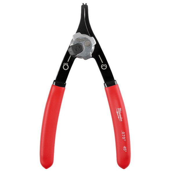 Milwaukee 48-22-6537 .070" Convertible Snap Ring Pliers - 45 Degree