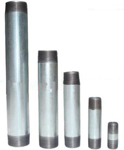 XH Galvanized Sch80 Seamless Pipe Nipples