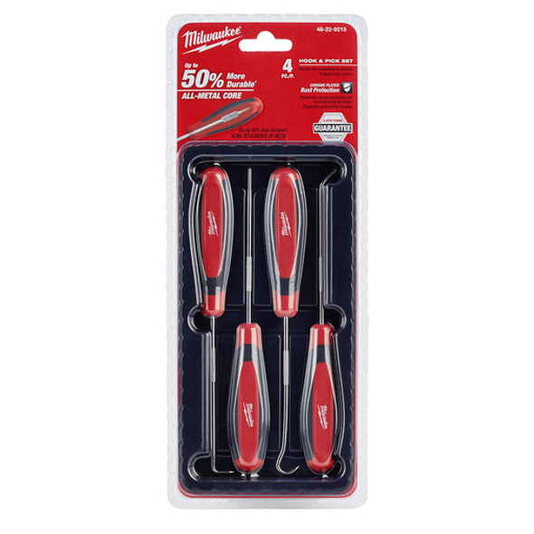 Milwaukee 48-22-9215 4 Piece Hook & Pick Set