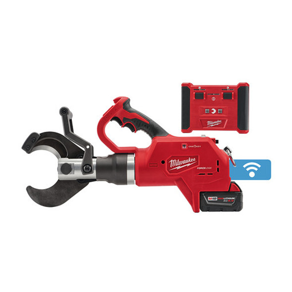 Milwaukee 2776R-21 M18 FORCE LOGIC 3" Underground Cable Cutter, Wireless Remote