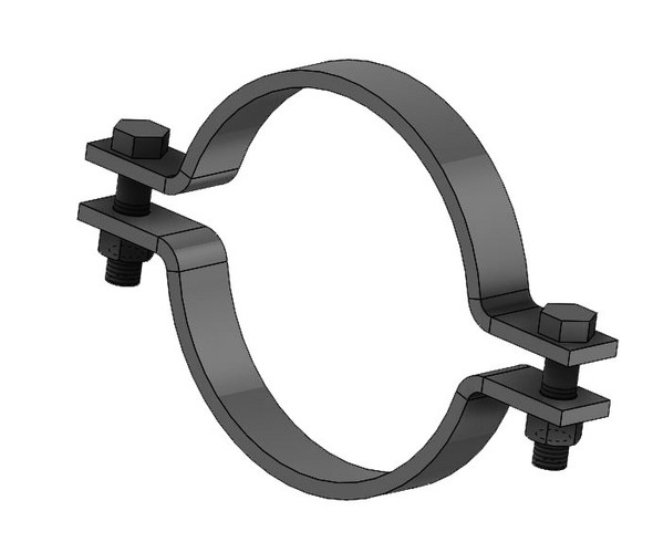 Fig. 212 Standard Steel Pipe Clamp