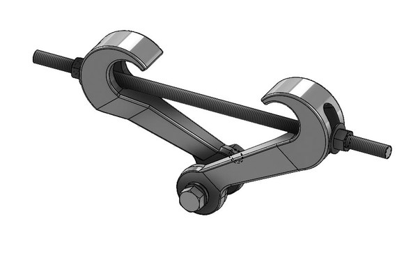Fig. 218 Malleable Iron Center Load Beam Clamp