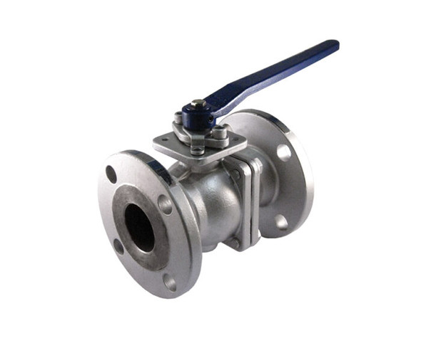 Stainless Steel Ball Valve, 2 Piece, Full Port, Flanged Connection, Class 150