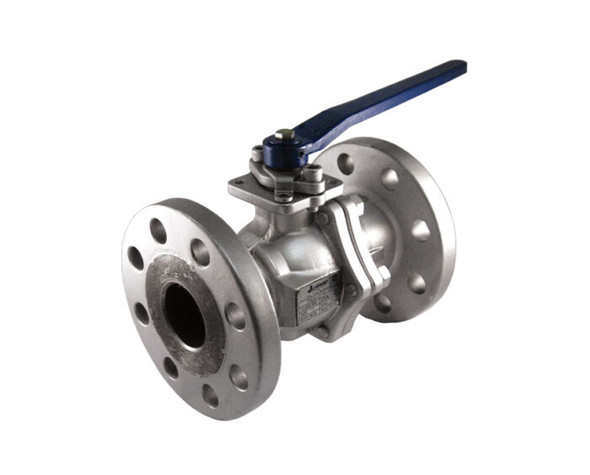 Stainless Steel Ball Valve, 2 Piece, Full Port, Flanged Connection, Class 300