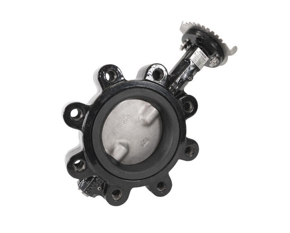 Lug Style Butterfly Valve, Epoxy-Coated Ductile Iron Body, Stainless Steel Disc