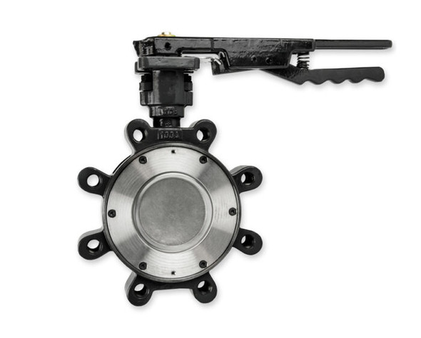 Lug Style High Performance Butterfly Valve, Carbon Steel Body, Stainless Steel Disc