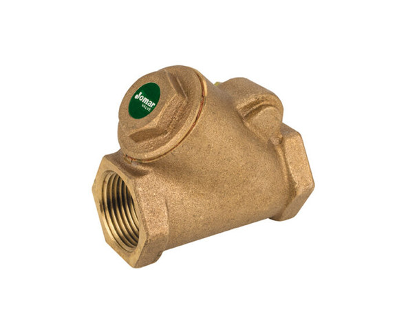 Bronze Y-pattern Swing Check Valve, Threaded Connection, 300 WOG, Class 150