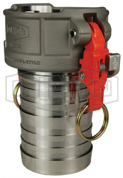RLC300EZ - Vent-Lock® Safety EZ Boss-Lock Cam & Groove Type C Coupler x Hose Shank