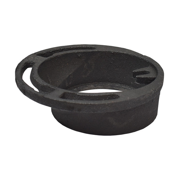 4" X 2" Cast Iron Four Way Offset Closet Flange