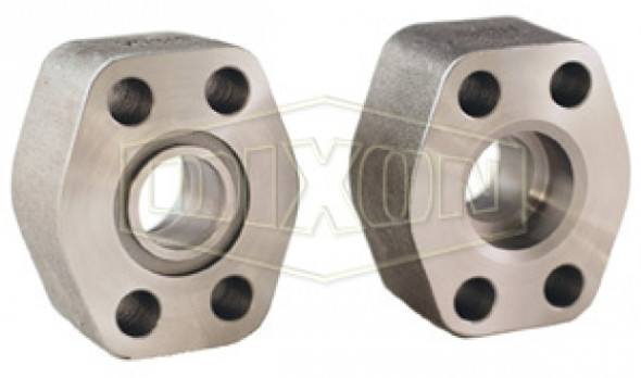 C6259K2424PSW - Hydraulic 4-Bolt Flange Pipe Socket Weld