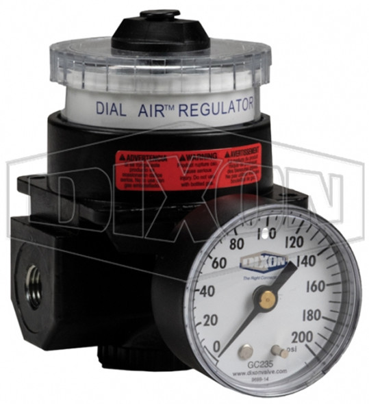R21-04RG - Wilkerson FRLs R21-Series Dial Air Regulator