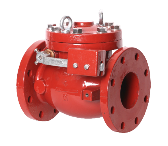 AWWA Flanged Swing Check Valve with Lever and Weight