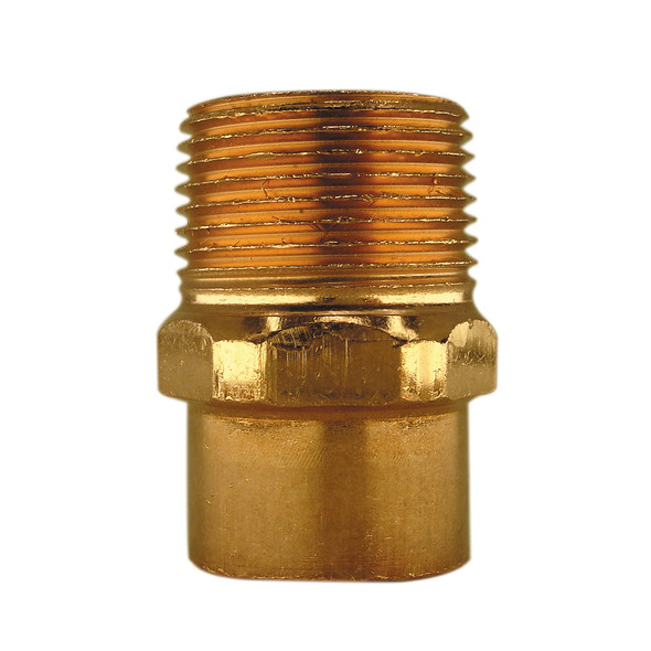 1-1/2" X 2" (C X MPT) WROT MALE ADAPTER