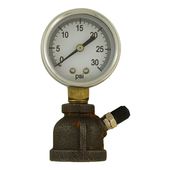 3/4" x 60 PSI Bell Gas Test Gauge Assembly
