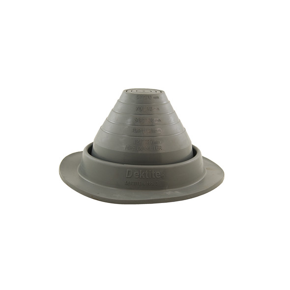 1/4"-5" Pipe OD Corrugated Roof Flashing