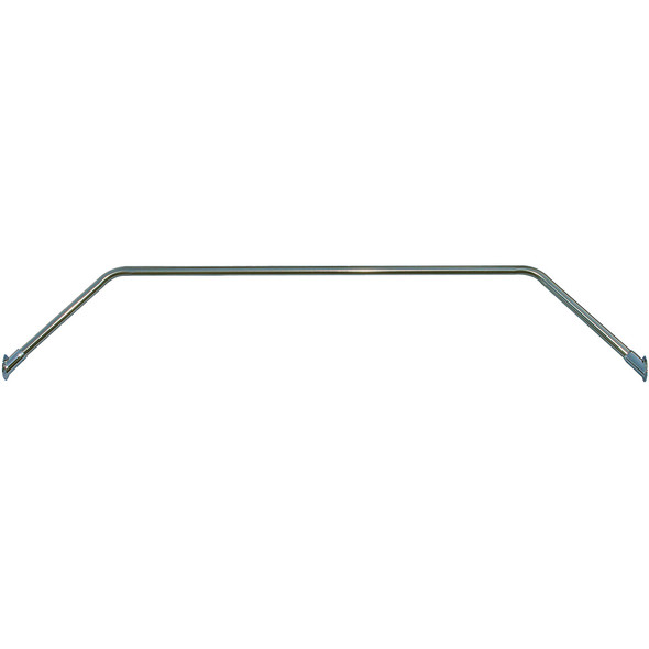 1" x 5' Aluminum Angled Shower Rod