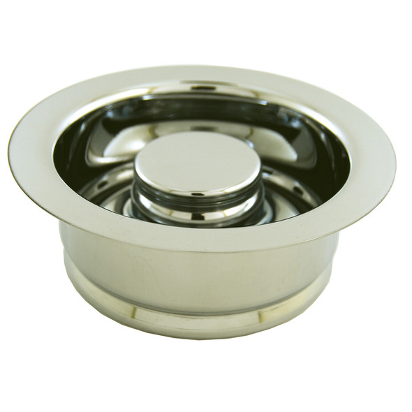 Metal Disposal Flange & Stopper for ISE- Chrome Plated