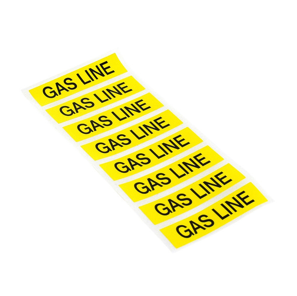 "GAS LINE" Marking Labels (100pcs/roll)