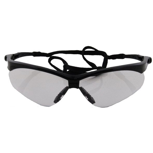 Safety Glasses w/ Clear Lens and Black Frame