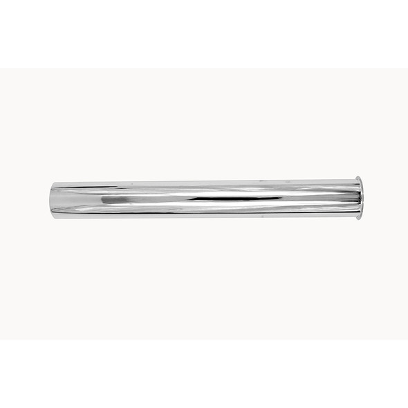 1-1/2" x 8" 22 Ga Single Flange Sink Tailpiece- Chrome Plated