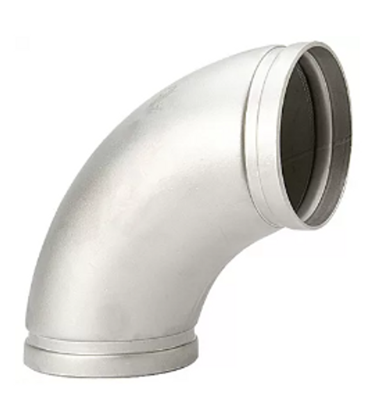 A7050SS Stainless Steel Grooved 90° Elbow