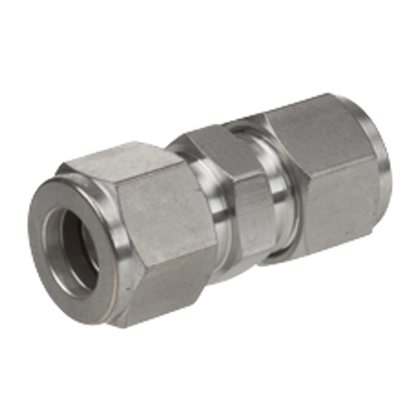 316 Stainless Steel Instrumentation Fitting Straight Union