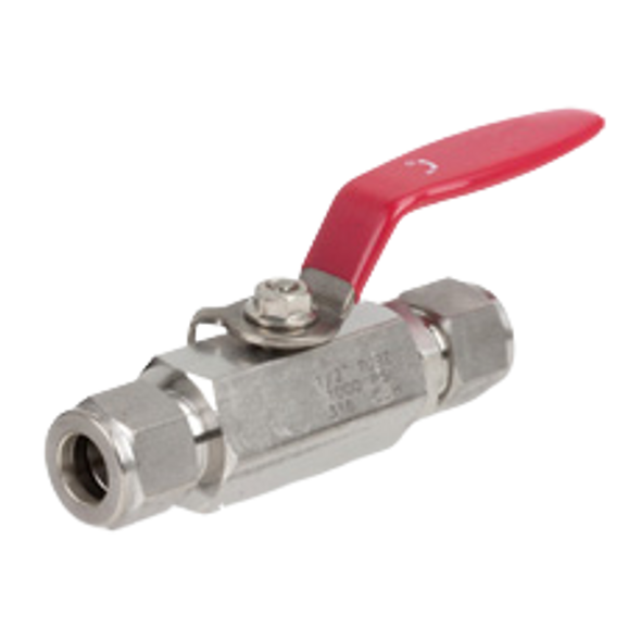 316 Stainless 1000 WOG Instrumentation Tube Ends Ball Valve - Series S76BVH