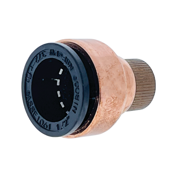 Nibco® P617-D Wrot Racer® Tube Cap with Drain