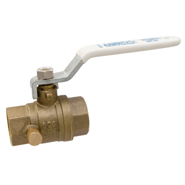 Nibco T-FP-600AD-LF Ball Valve with Drain
