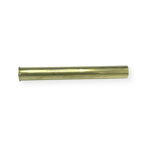 1 1/2" X 12" Rough Brass Flanged Tailpiece