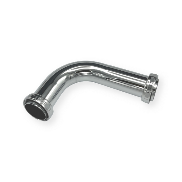 2" X 6" X 8" Chrome-Plated Tank Elbow