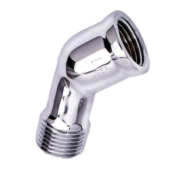 1/2" Chrome-Plated Street 45 Elbow (Lead-Free)