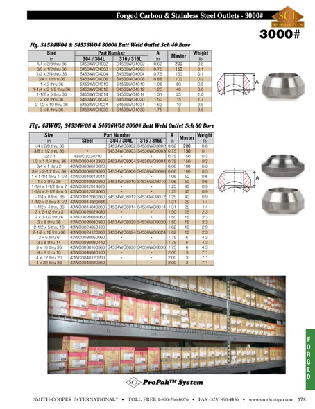 ASC Stainless Steel 3000# Catalog