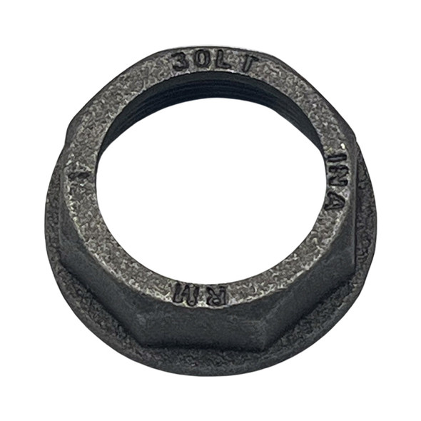 1 1/4" Swivel Nut For Gas Meter – Black