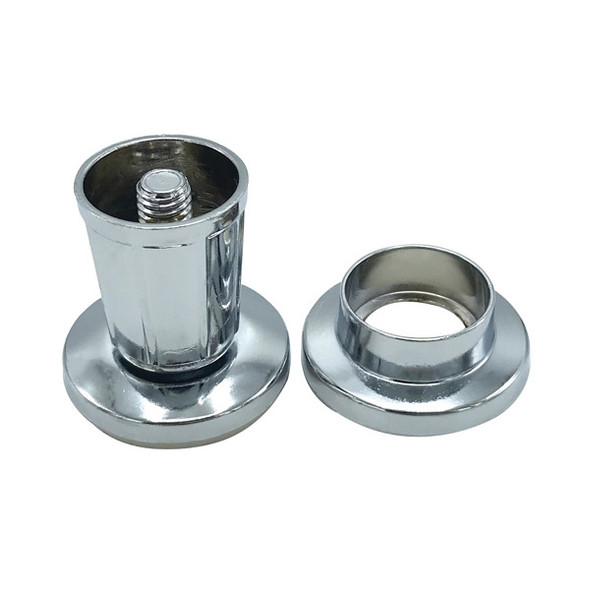 Adjustable Jiffy Flange, Chrome Plated Zinc (Pair)