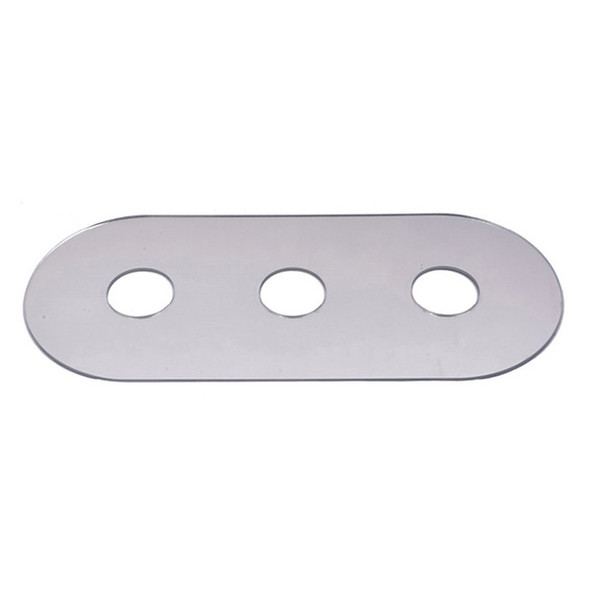 Acrylic 3 Handle Trim Cover Plate