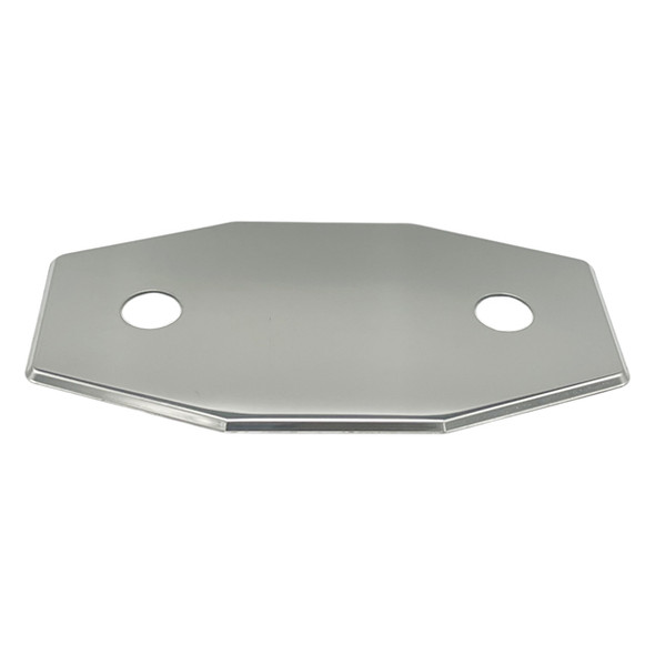 2-Hole Stainless Steel Shower Cover Plate