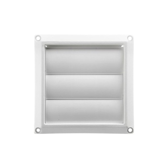 Replacement Louvered White Hood-4"