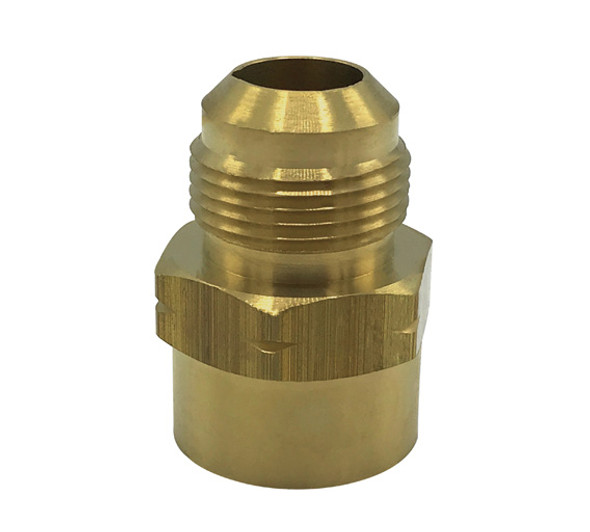 5/8" Flare X 1/2" FIP Gas Range Connector Adapter