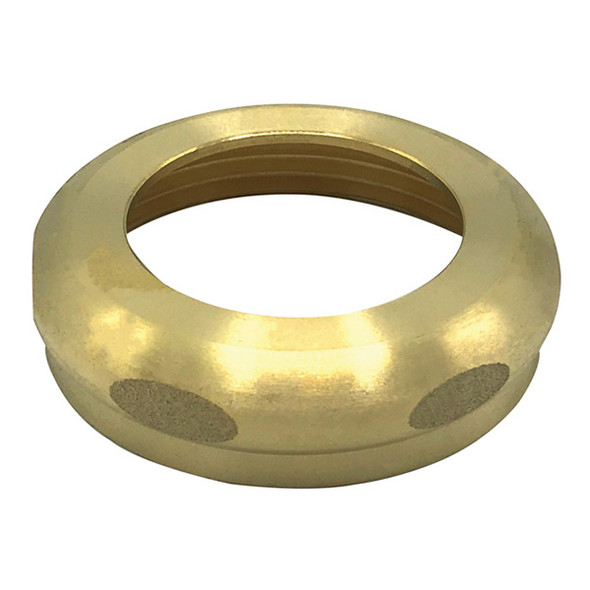 1 1/2" X 1 1/4" Rough Brass Slipnut