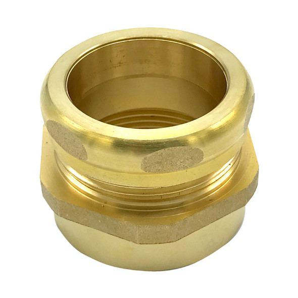 1 1/4" Female Brass Trap Adapter